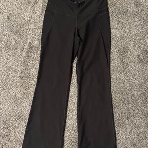 Women’s olive Stretch Wide-Leg Pants